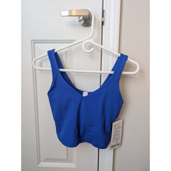 NWT Lululemon Cerulean Blue Align Tank size 4 - Picture 2 of 4